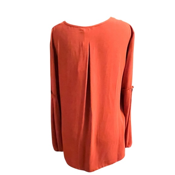 Sophie Max Orange Blouse M - Picture 3 of 6